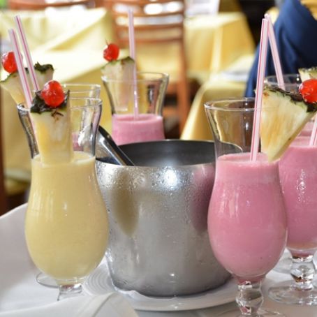 Batidinhas de Frutas sem Álcool