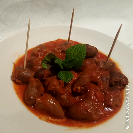 Corações de Frango à Portuguesa