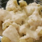 Couve-flor ao molho branco