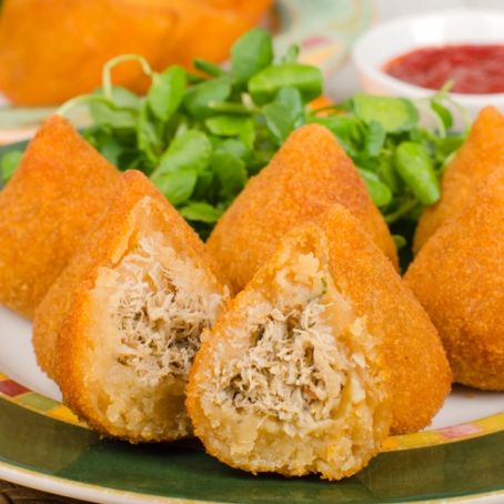 coxinha de frango
