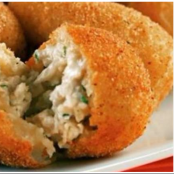 Coxinha de Mandioca Cremosa da Vovó