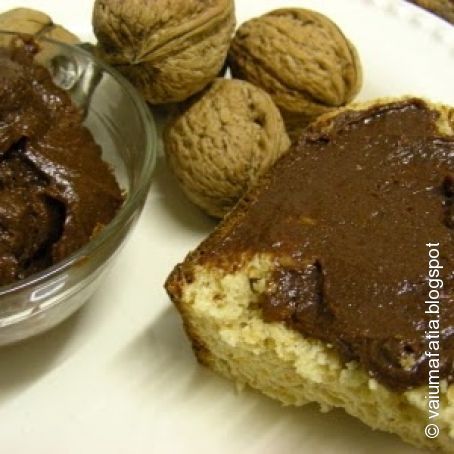 Creme de nozes e cacau