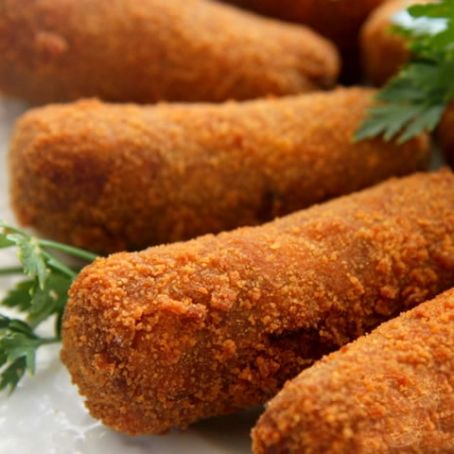 Croquete de milho verde