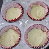 Cupcakes massa de baunilha