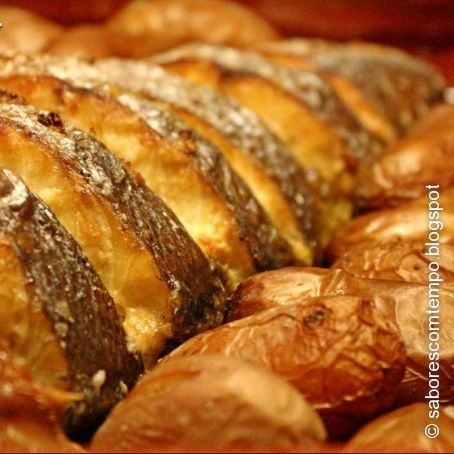 Corvinata com batatinhas