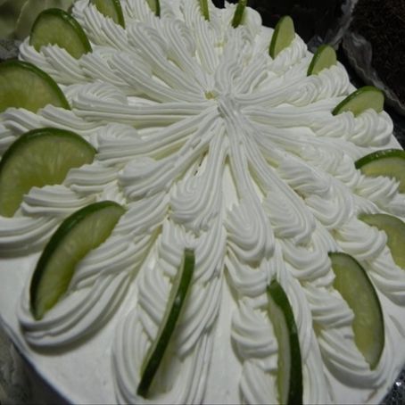 Torta de Limão com Chantili de Chocolate Branco