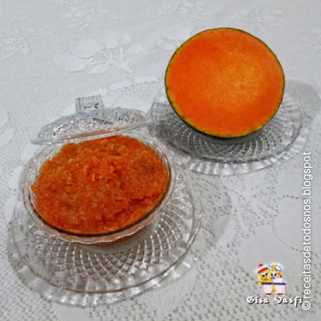 Doce de abóbora com coco