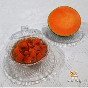 Doce de abóbora em calda