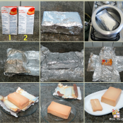 Cozinhando leite condensado em caixinha - Etapa 2