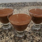 Mousse de chocolate cremoso