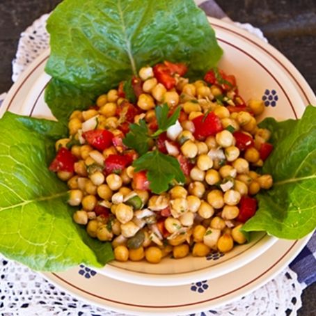 Salada de Grão-de-Bico