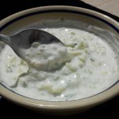 Tzatziki - salada grega de pepino e iogurte - Etapa 3