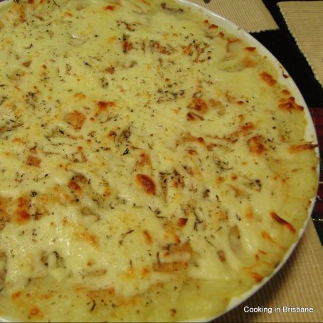 Escondidinho de carne moída