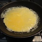 Omelete de presunto light - Etapa 2