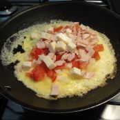 Omelete de presunto light - Etapa 3
