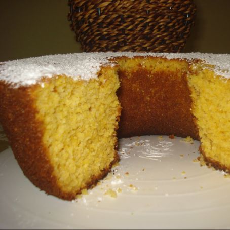 Bolo de milharina
