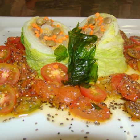 Rondelli ao Duo de Lentilhas do Aguativa Golf Resort no Ano Novo