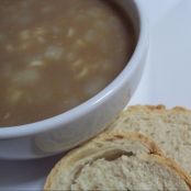 Sopinha de Feijão com macarrão de conchinha