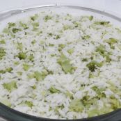 Arroz com brócolis