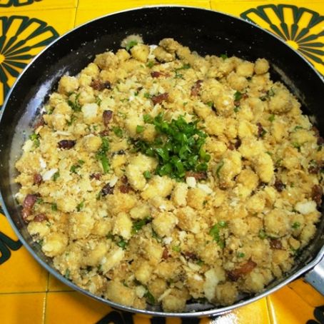 Farofa de Banana da terra