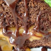 Bolo de chocolate com doce de leite