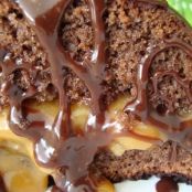 Bolo de Chocolate e Doce de Leite