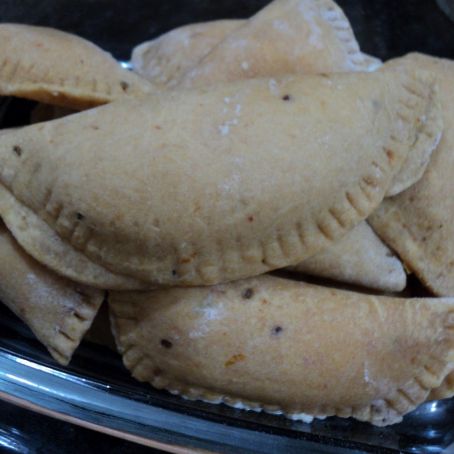 Pastel de tomate recheado com creme de queijo