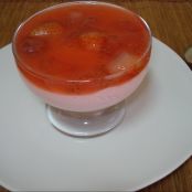 Mousse de morango - Etapa 4