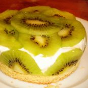 Torta apaixonante de kiwi