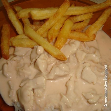 Estrogonofe de Frango