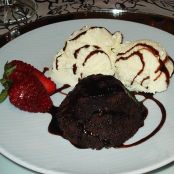 Gâteau de Chocolate com Morango