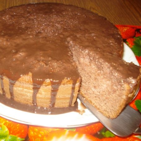 Bolo de chocolate Francês