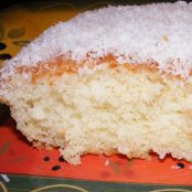 Bolo  gelado de coco