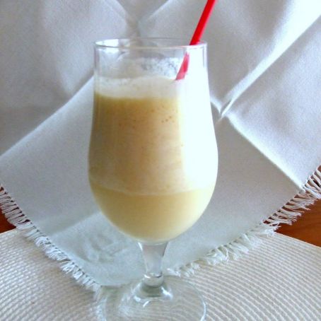 Batida de Abacaxi com Champanhe