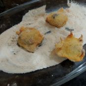 Bolinho de chuva com banana e pedaços de chocolate - Etapa 2