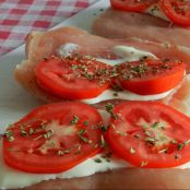 Peito de frango recheado - Etapa 1