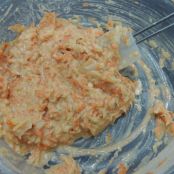 Bolinho de batata e cenoura ralada - Etapa 1