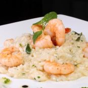 Camarões com Arroz à Provençal