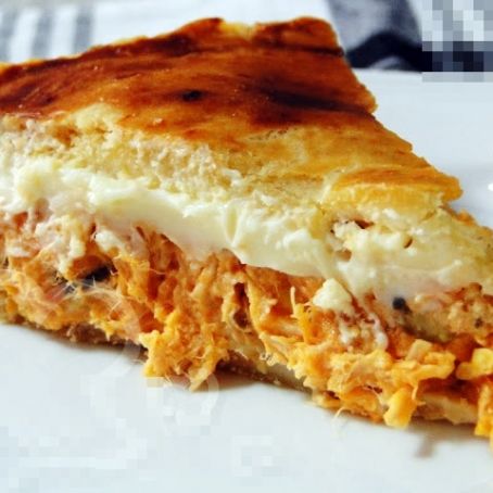 empadão de frango cremoso