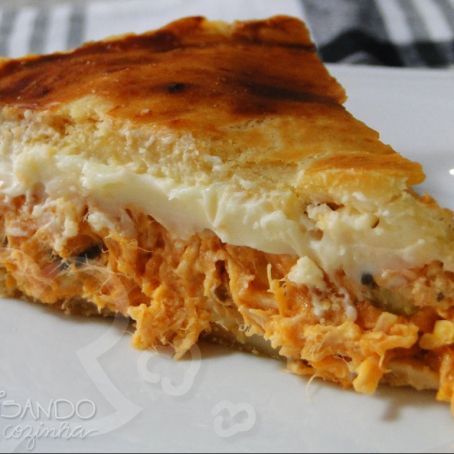 Empada de frango e catupiry