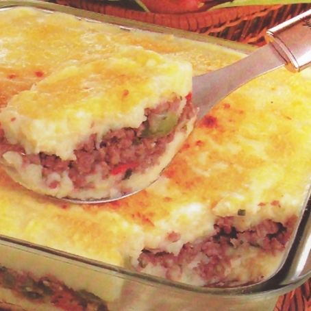 Escondidinho de carne moída