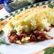 Escondidinho de carne seca