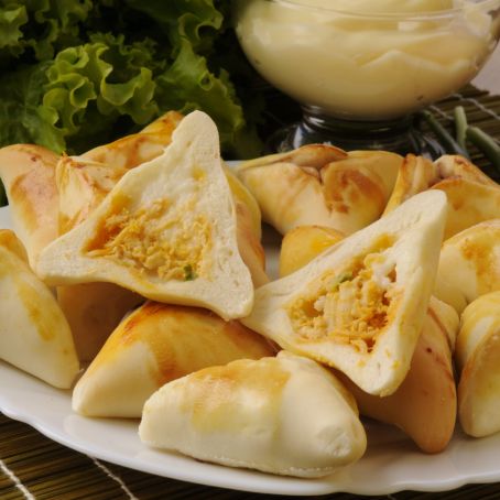 Massa para salgados assados