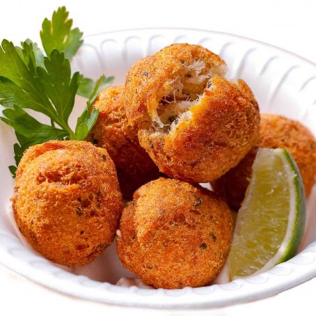 Bolinho de bacalhau delícia 