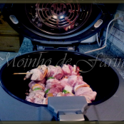 Espetadas de porco (multifry) - Etapa 1