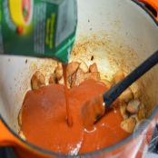 Estrogonofe de frango - Etapa 2