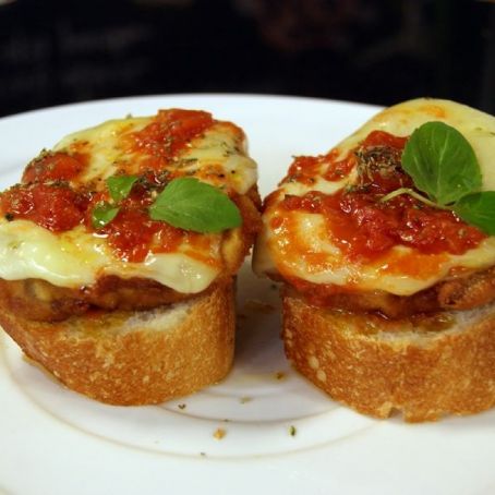 Parmegiana no Pão Italiano