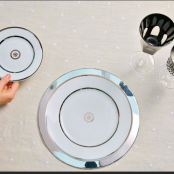 Estilo francês de arrumar a mesa - Etapa 3