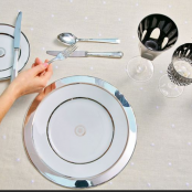 Estilo francês de arrumar a mesa - Etapa 4