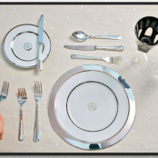 Estilo francês de arrumar a mesa - Etapa 5